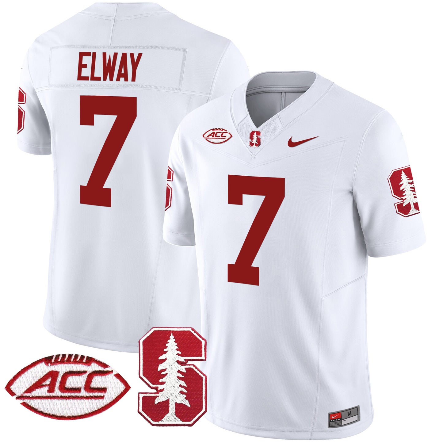 Stanford Cardinal 2024 ACC Patch Vapor Limited Jersey - All Stitched