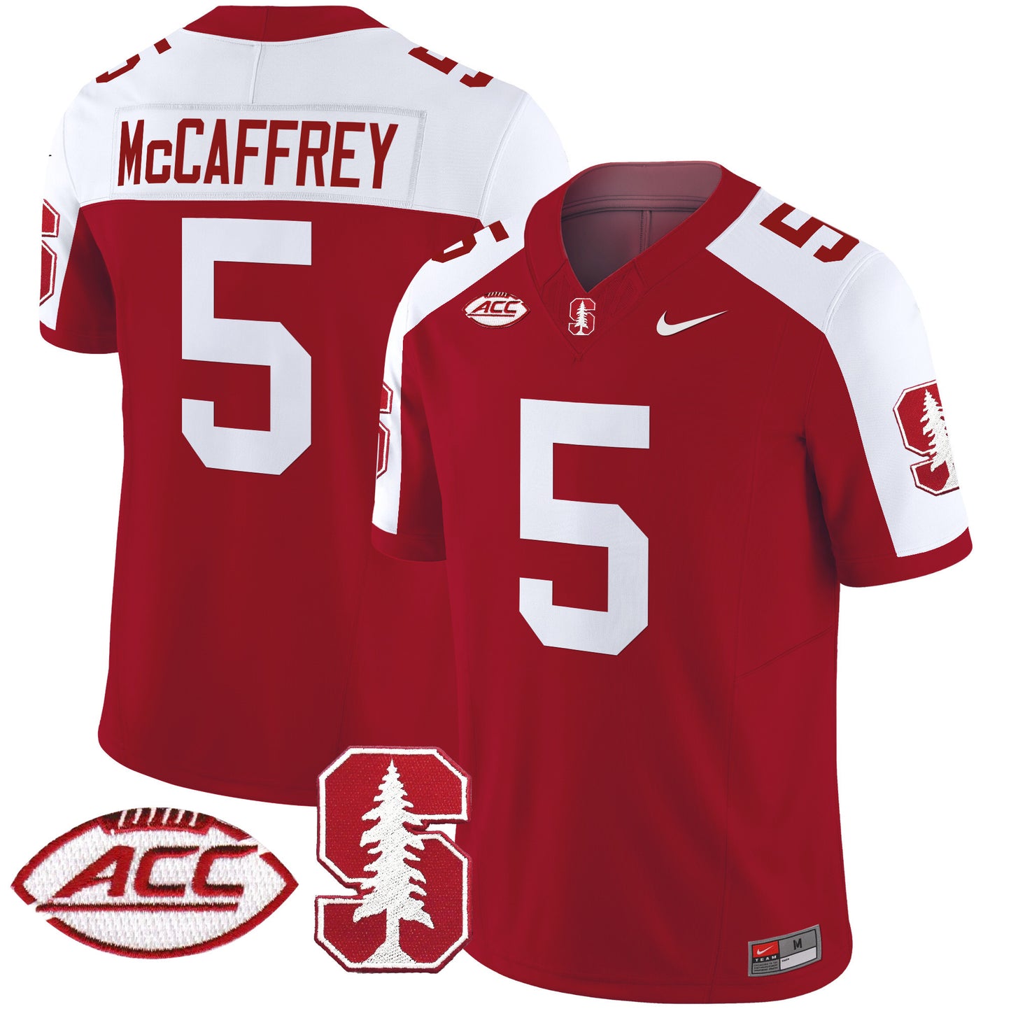 Stanford Cardinal 2024 ACC Patch Vapor Limited Jersey - All Stitched