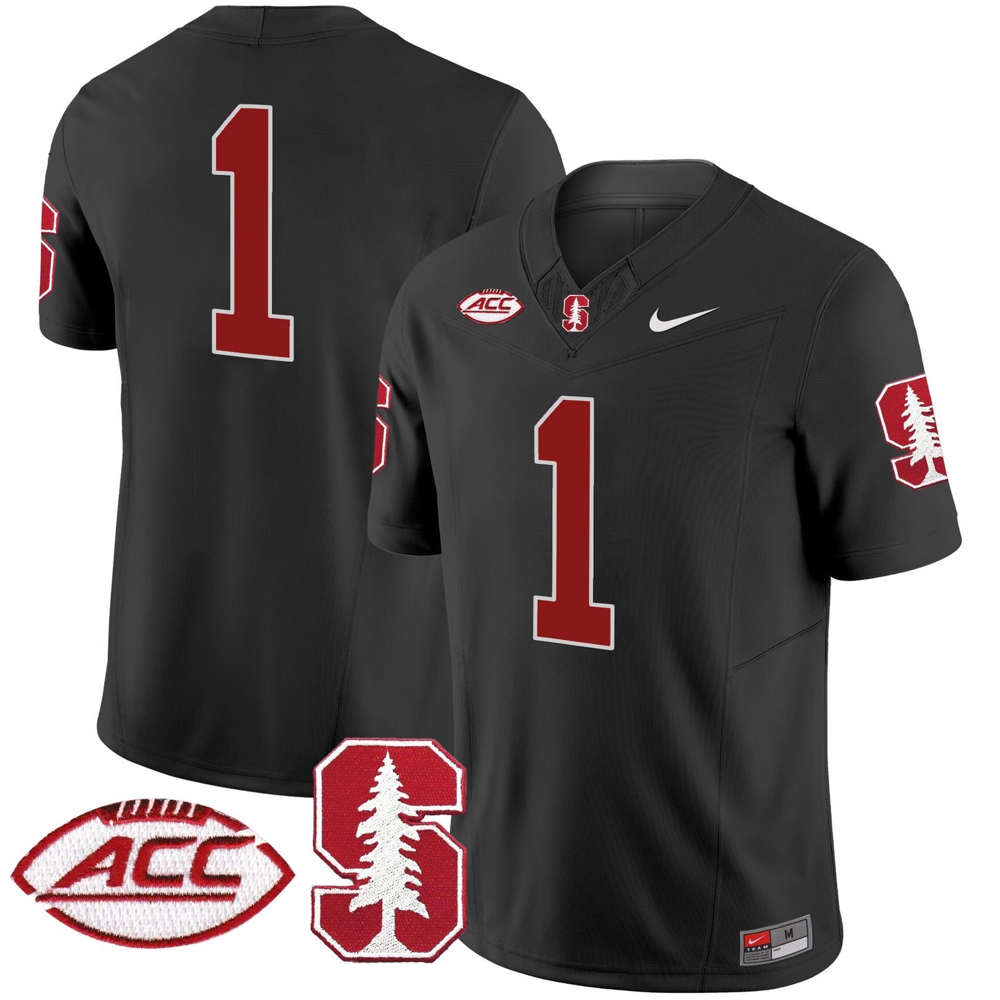 Stanford Cardinal 2024 ACC Patch Vapor Limited Jersey - All Stitched