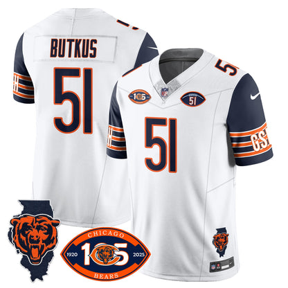 Bears 1920-2025 - The Bears Jersey - All Stitched