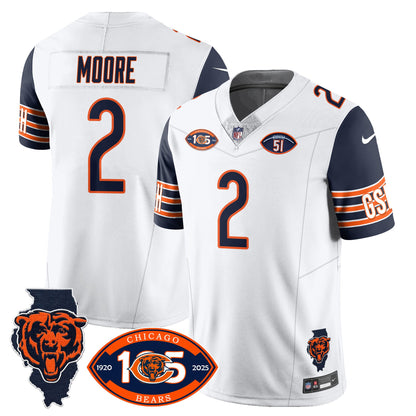 Bears 1920-2025 - The Bears Jersey - All Stitched