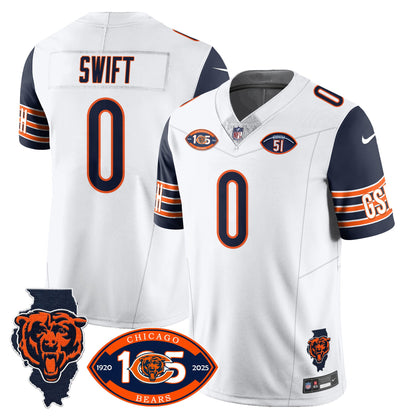 Bears 1920-2025 - The Bears Jersey - All Stitched