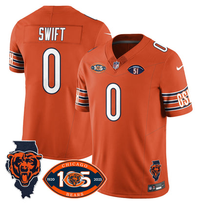 Bears 1920-2025 - The Bears Jersey - All Stitched