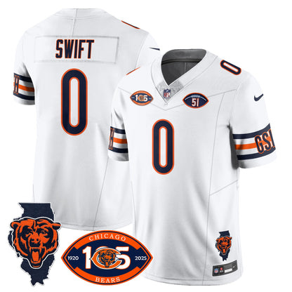 Bears 1920-2025 - The Bears Jersey - All Stitched