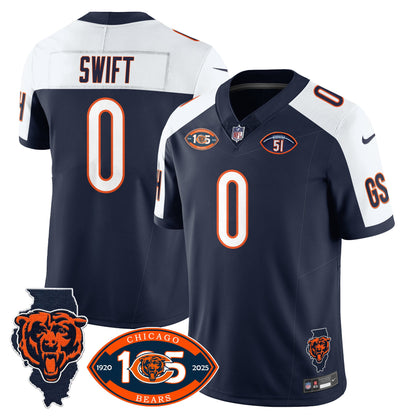 Bears 1920-2025 - The Bears Jersey - All Stitched