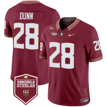 Florida State Seminoles 2024 Seminole Scholar Patch Vapor Limited Jersey - All Stitched