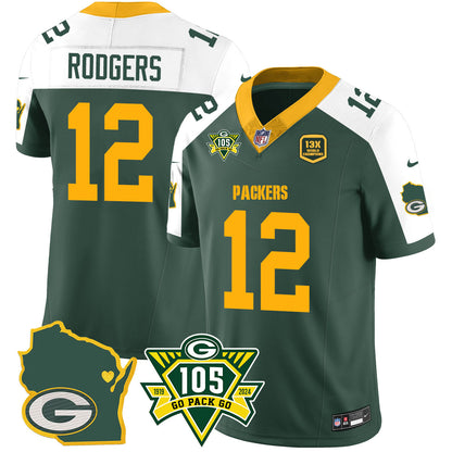 Packers 1919-2024 - The Packers Jersey - All Stitched