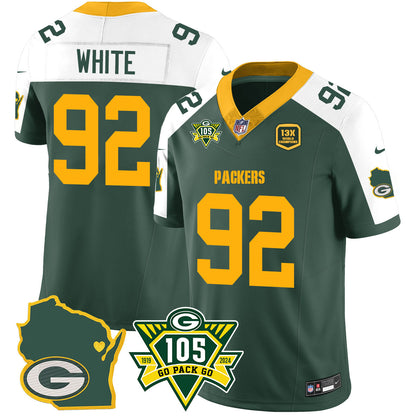 Packers 1919-2024 - The Packers Jersey - All Stitched