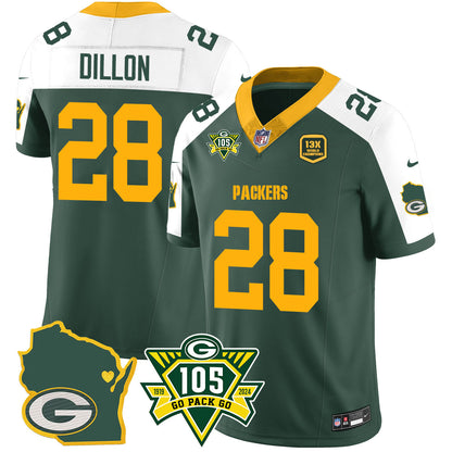 Packers 1919-2024 - The Packers Jersey - All Stitched