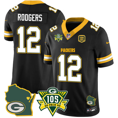 Packers 1919-2024 - The Packers Jersey - All Stitched