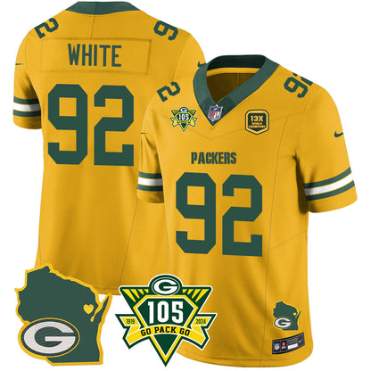 Packers 1919-2024 - The Packers Jersey - All Stitched