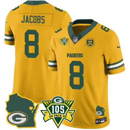 Packers 1919-2024 - The Packers Jersey - All Stitched