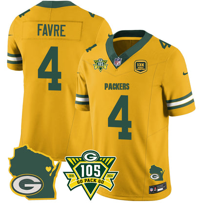 Packers 1919-2024 - The Packers Jersey - All Stitched