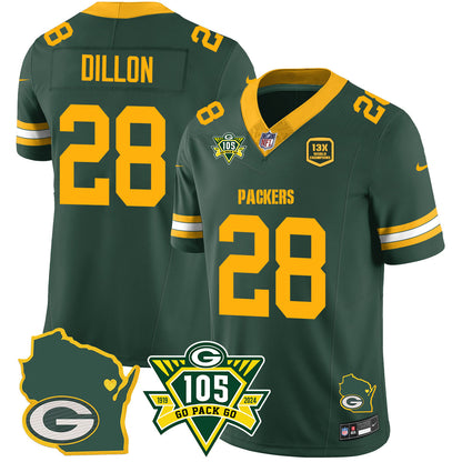 Packers 1919-2024 - The Packers Jersey - All Stitched