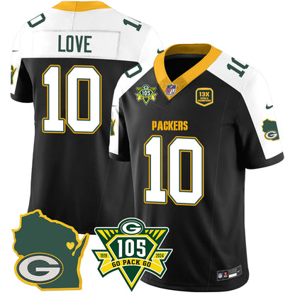 Packers 1919-2024 - The Packers Jersey - All Stitched