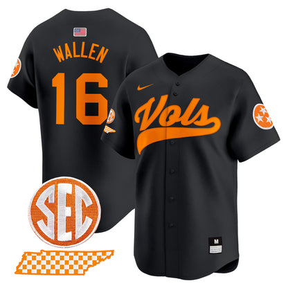 Tennessee Volunteers 2024 Vapor Premier Limited Baseball Jersey - All Stitched