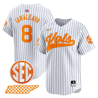 Tennessee Volunteers 2024 Vapor Premier Limited Baseball Jersey - All Stitched