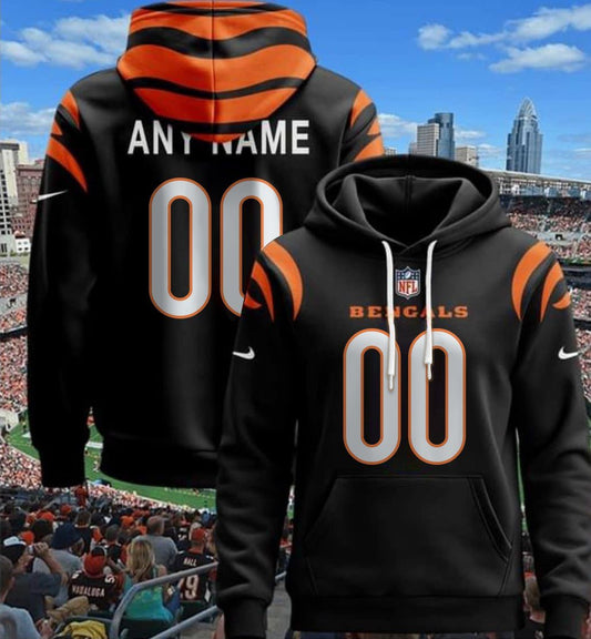 Cincinnati Bengals Custom Hoodie - All Stitched