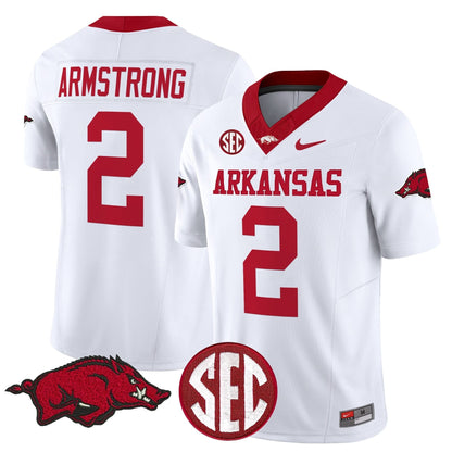 Arkansas Razorbacks Vapor Limited Jersey - All Stitched