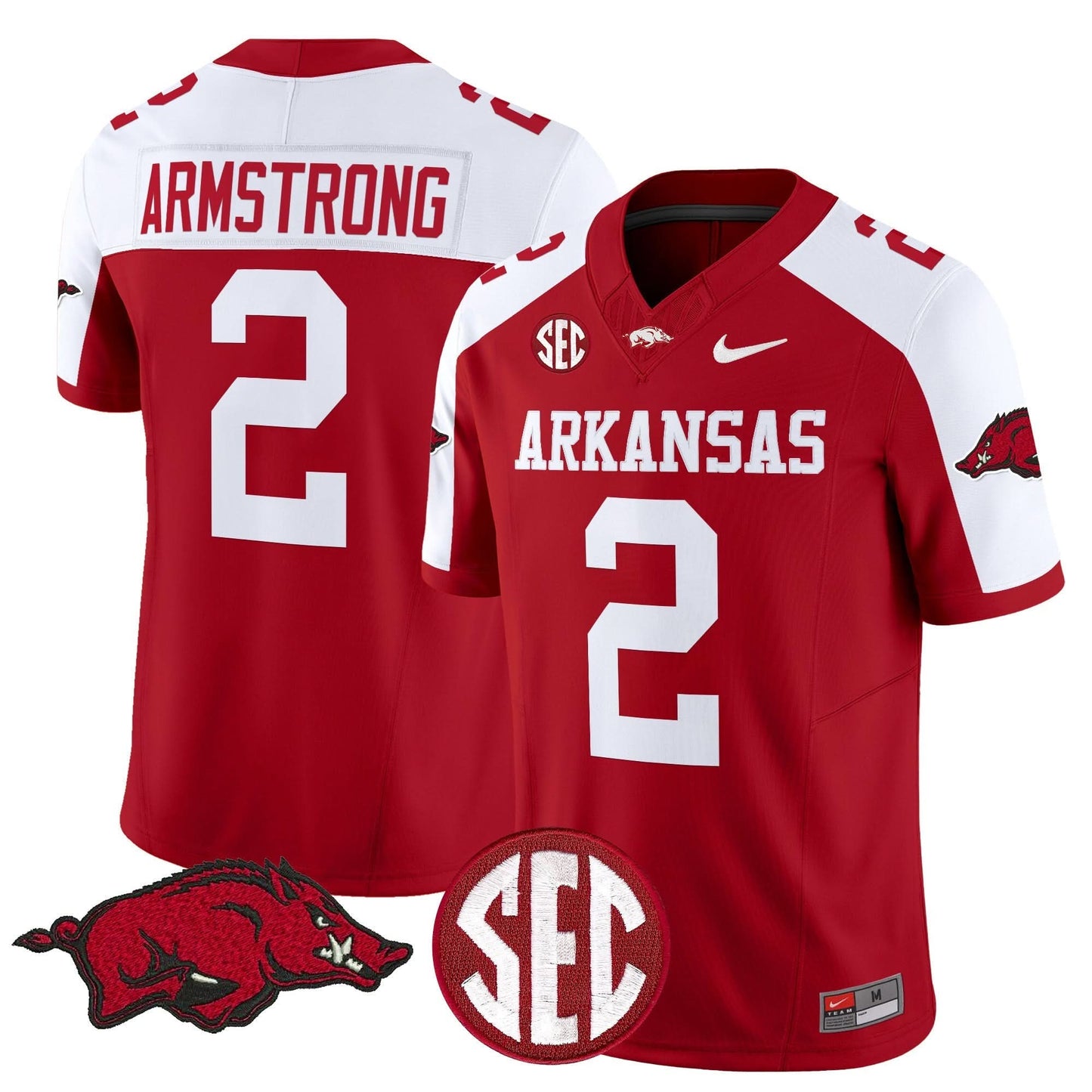 Arkansas Razorbacks Vapor Limited Jersey - All Stitched