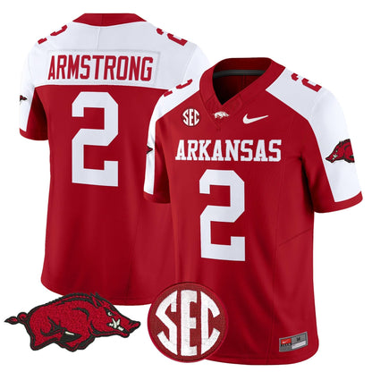 Arkansas Razorbacks Vapor Limited Jersey - All Stitched