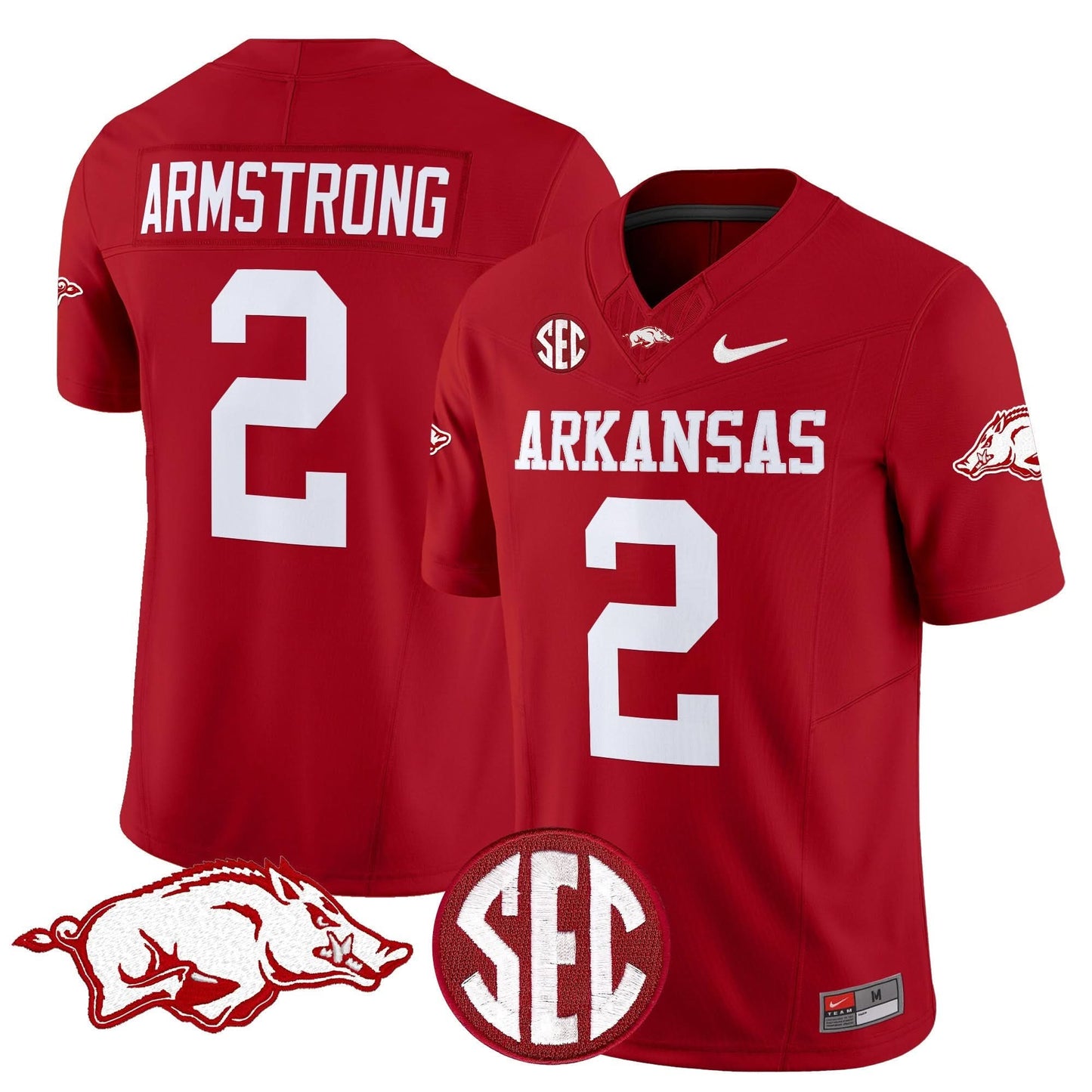 Arkansas Razorbacks Vapor Limited Jersey - All Stitched