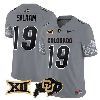 Colorado Buffaloes Vapor Limited Jersey V3 - Big 12 XII Patch - All Stitched