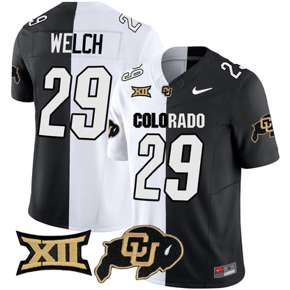 Colorado Buffaloes Vapor Limited Jersey V2 - Big 12 XII Patch - All Stitched