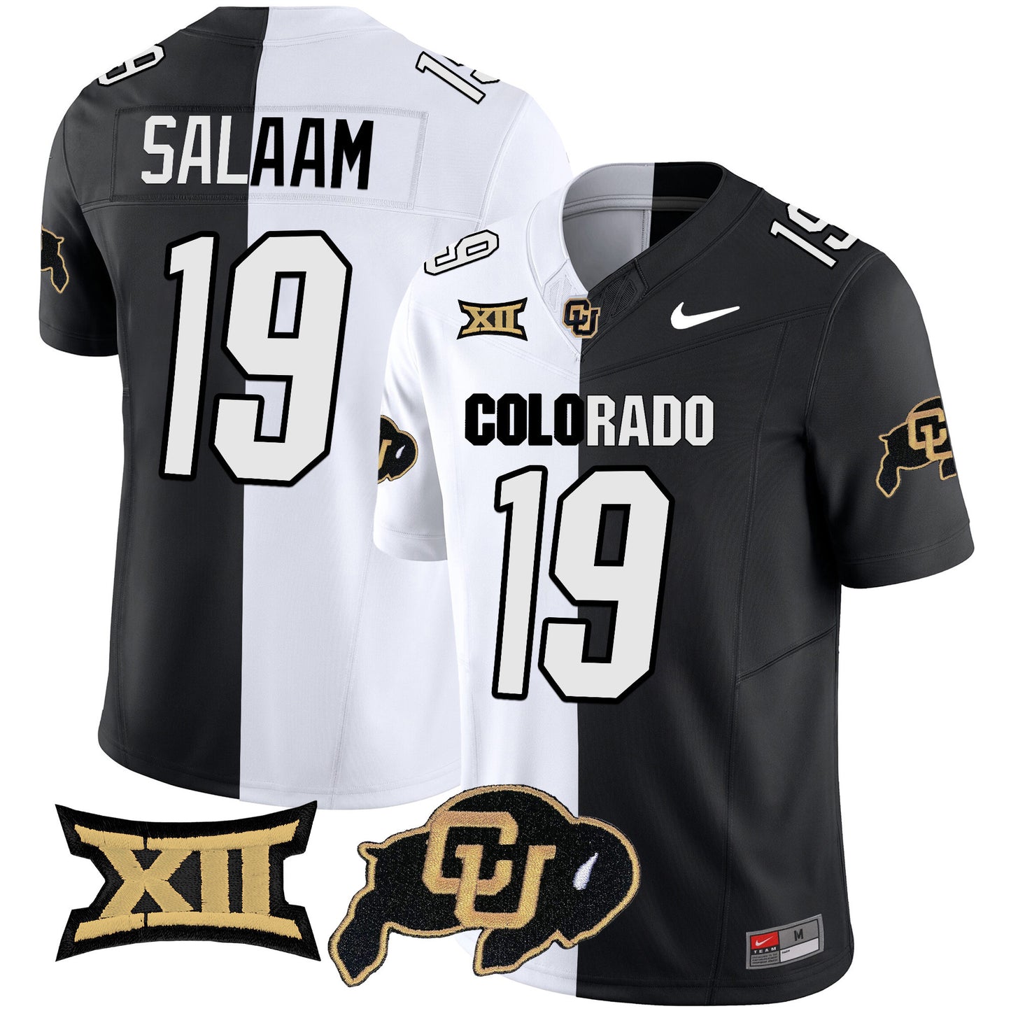 Colorado Buffaloes Vapor Limited Jersey V2 - Big 12 XII Patch - All Stitched