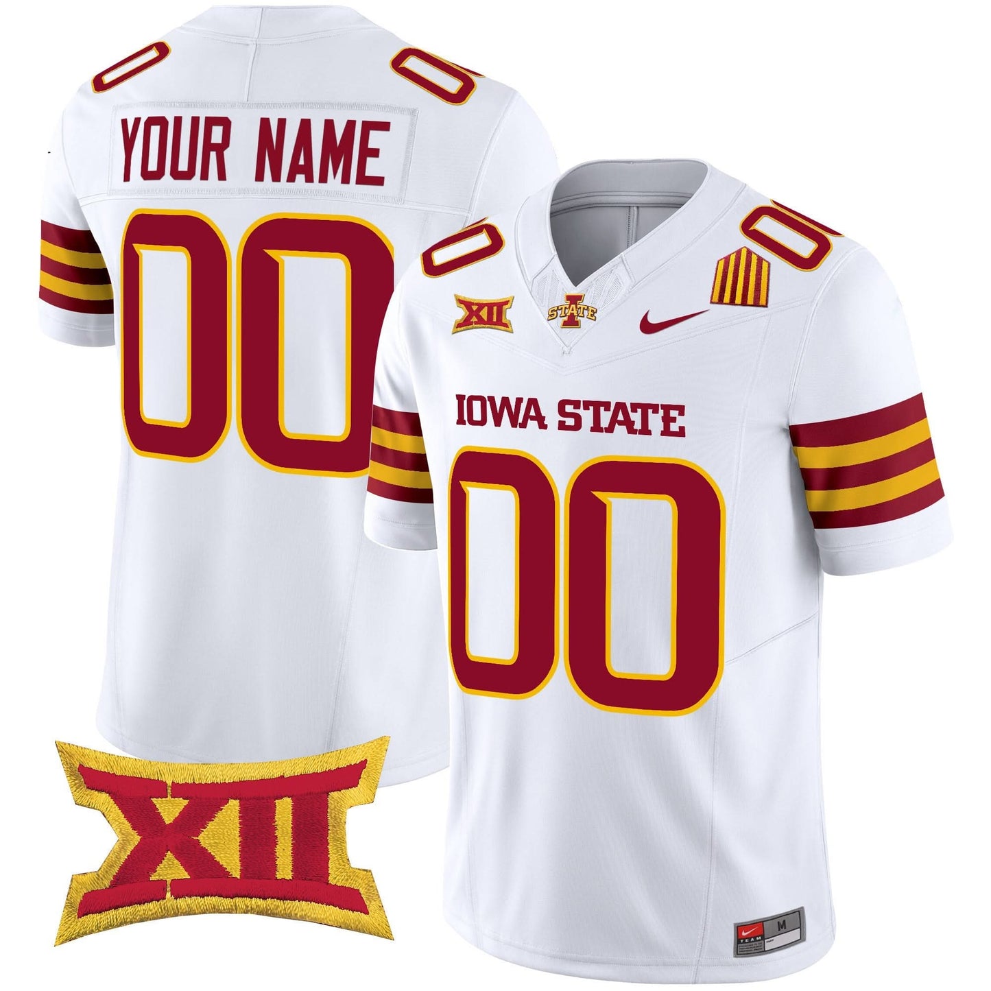 Iowa State Cyclones 2025 Vapor Limited Custom Jersey - All Stitched