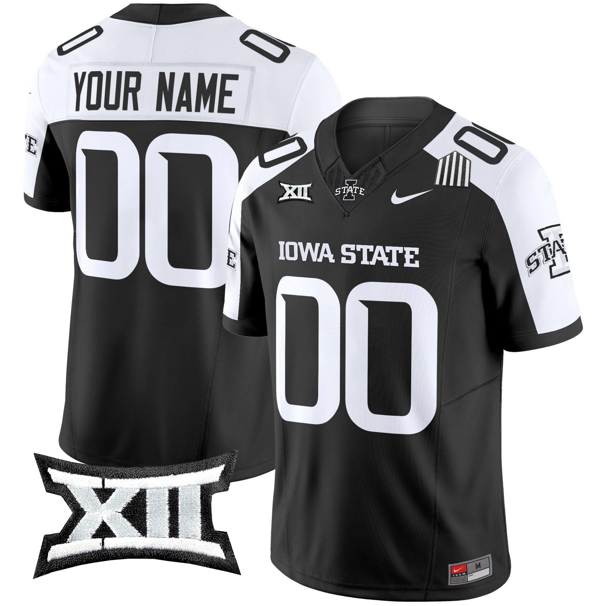 Iowa State Cyclones 2025 Vapor Limited Custom Jersey - All Stitched