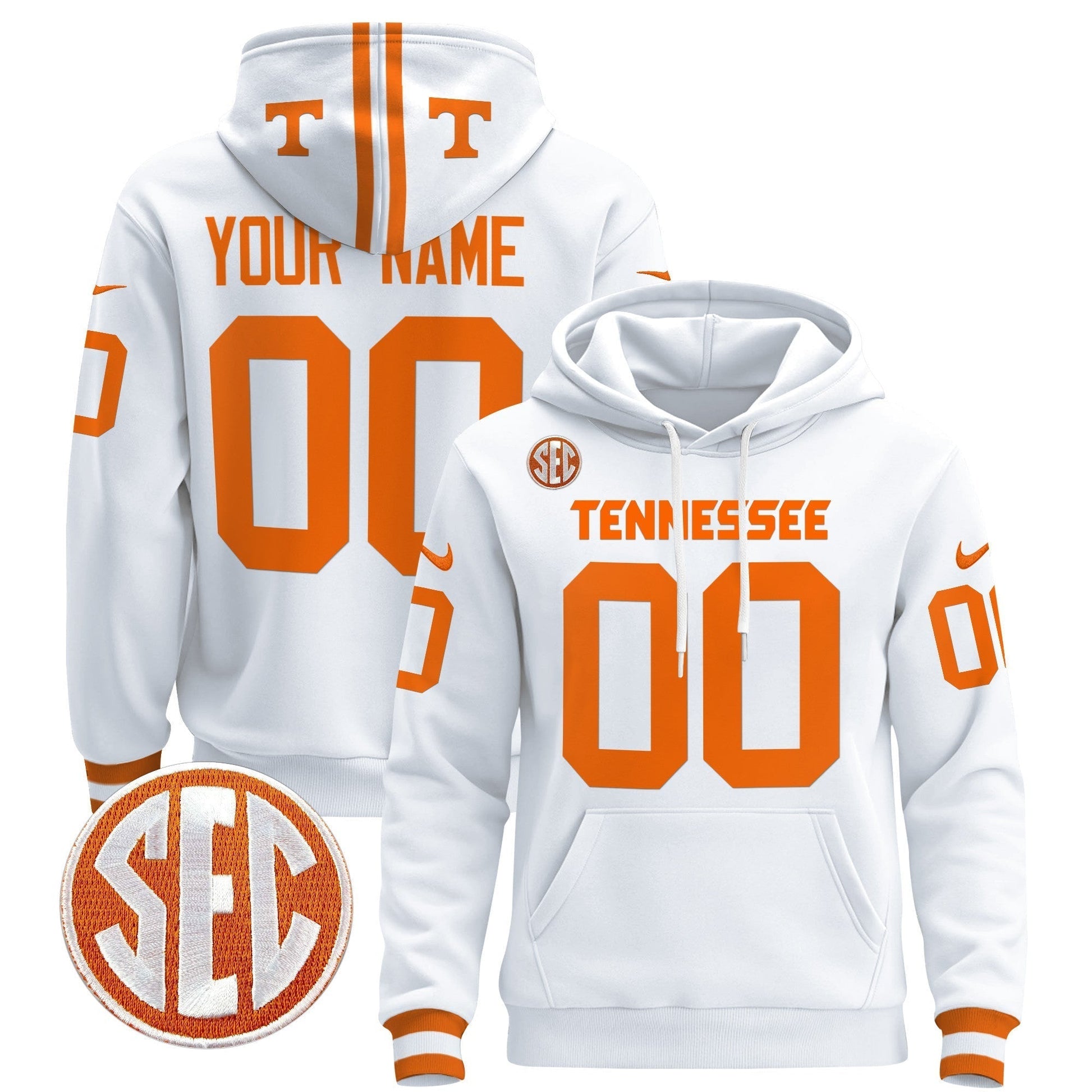 Tennessee Volunteers 2024 Custom Pullover Hoodie