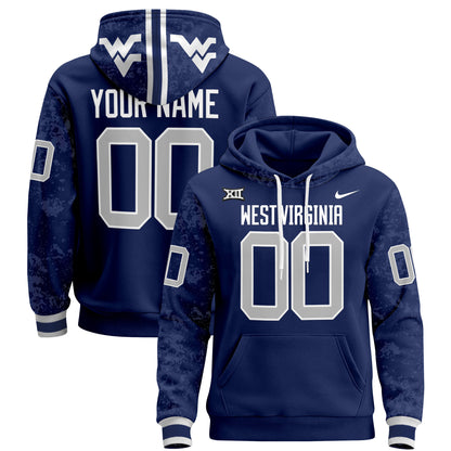 West Virginia Mountaineers 2024 Custom Pullover Hoodie - All Stitched