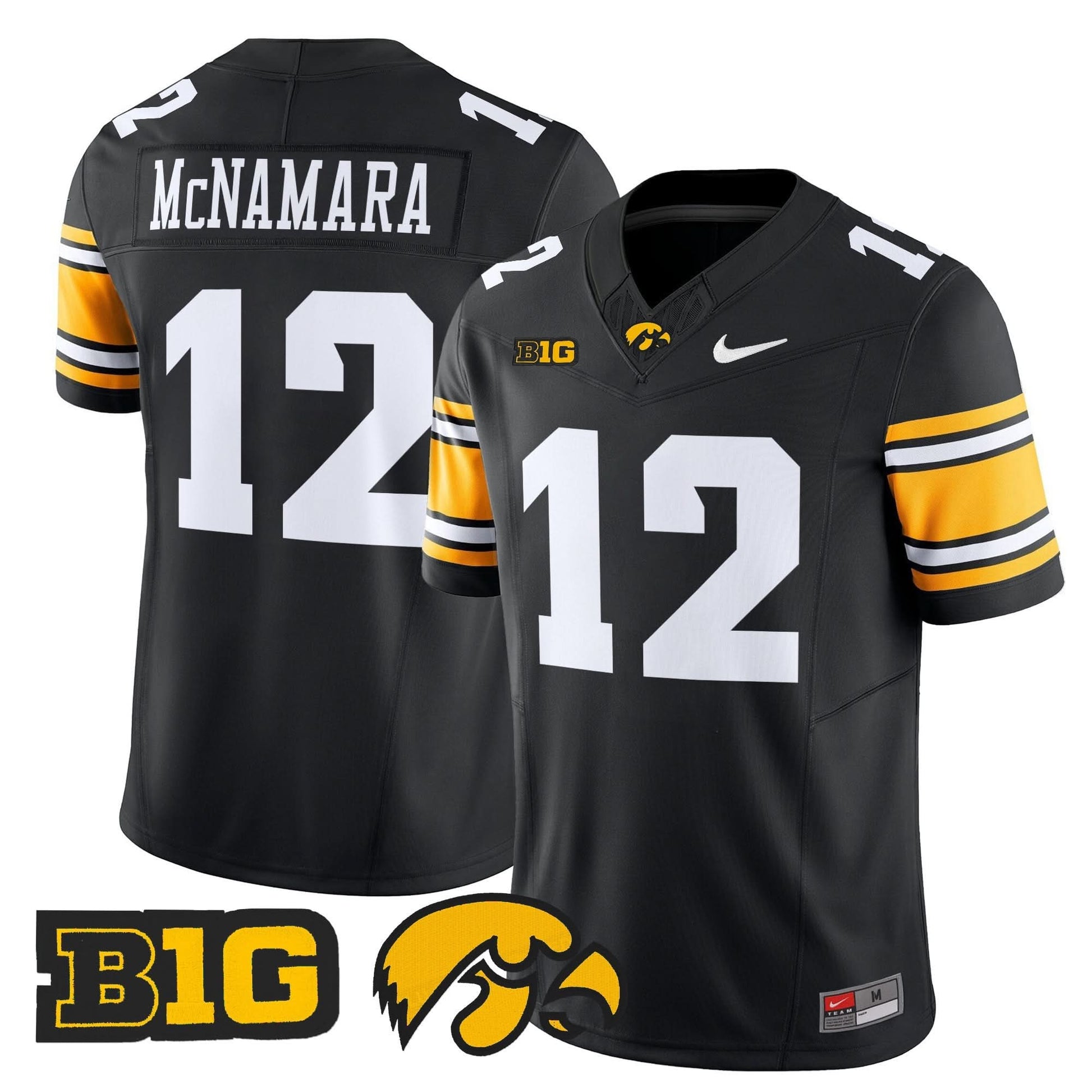 Men's Iowa Hawkeyes 2025 Vapor Limited Jersey - All Stitched