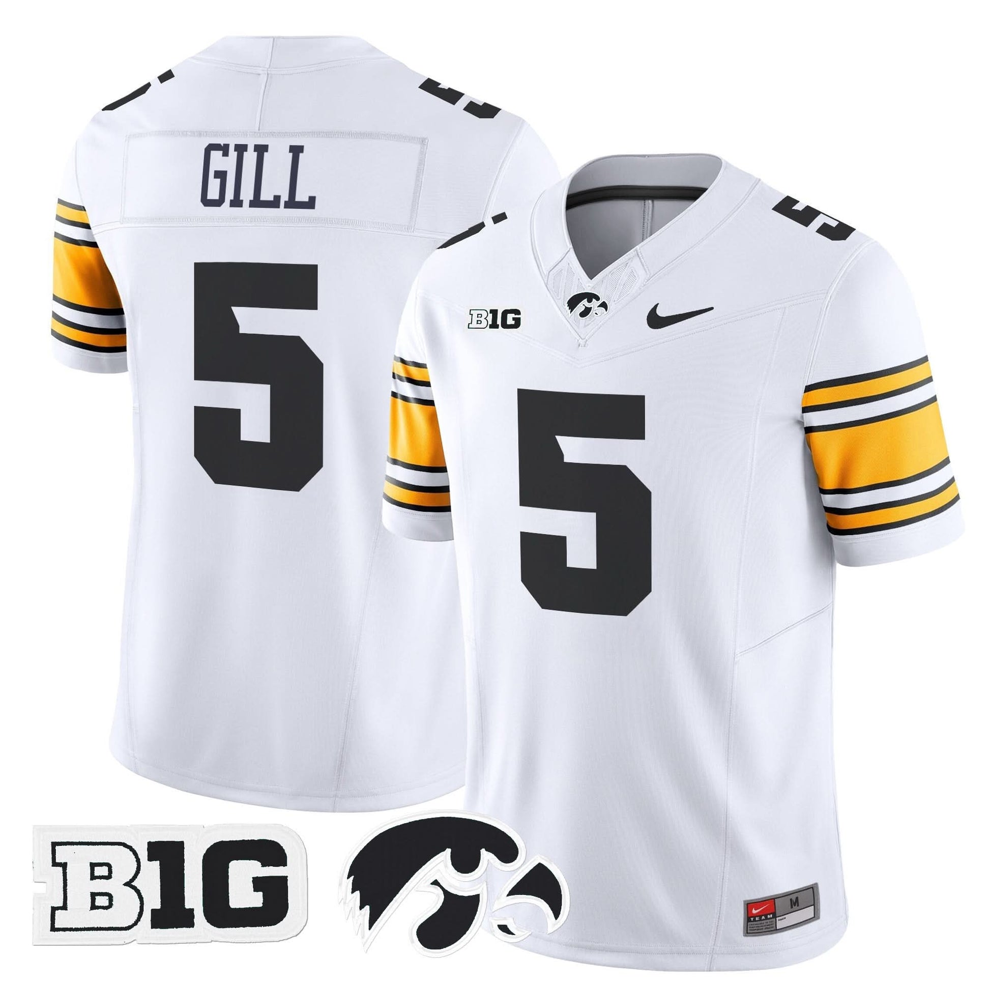 Men's Iowa Hawkeyes 2025 Vapor Limited Jersey - All Stitched
