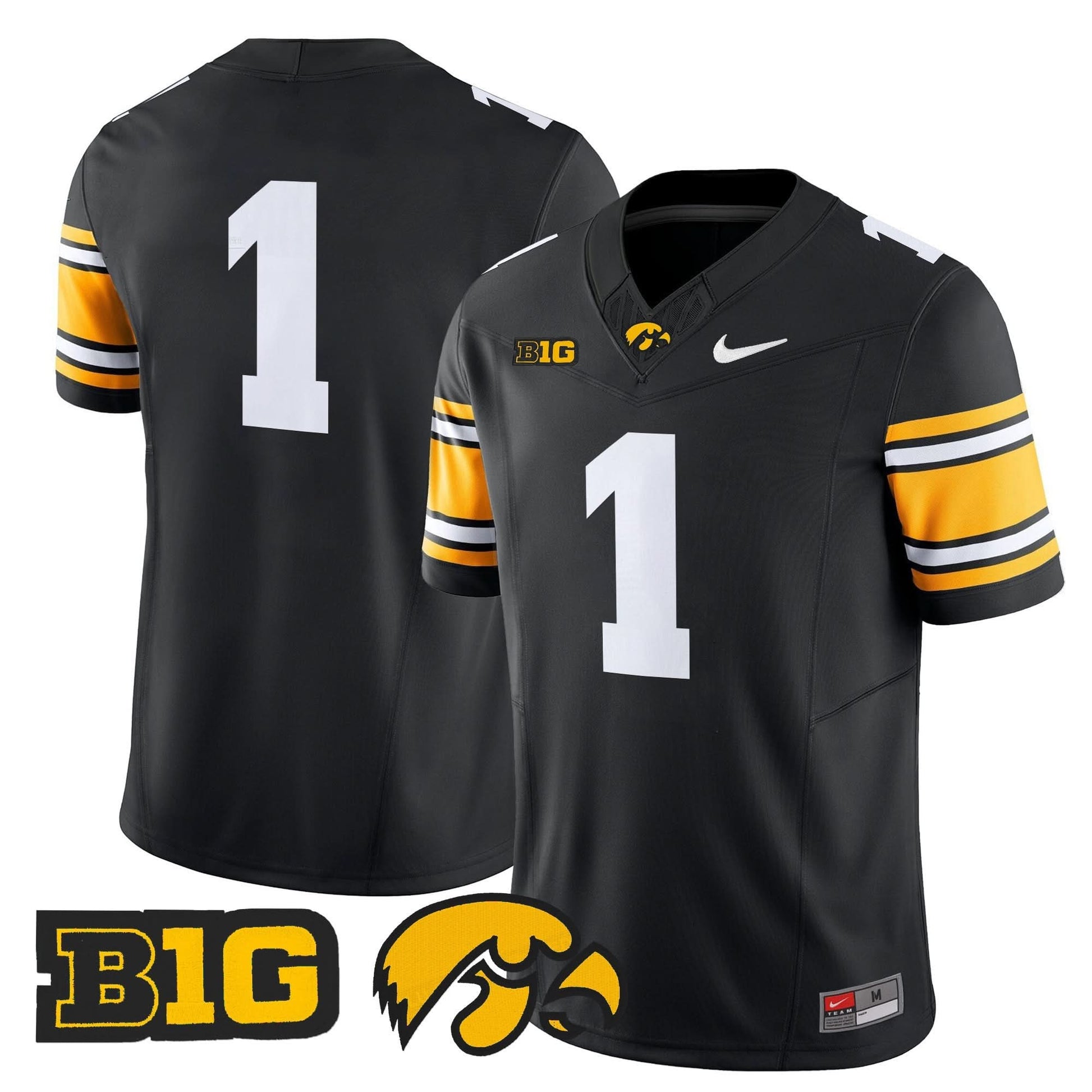 Men's Iowa Hawkeyes 2025 Vapor Limited Jersey - All Stitched
