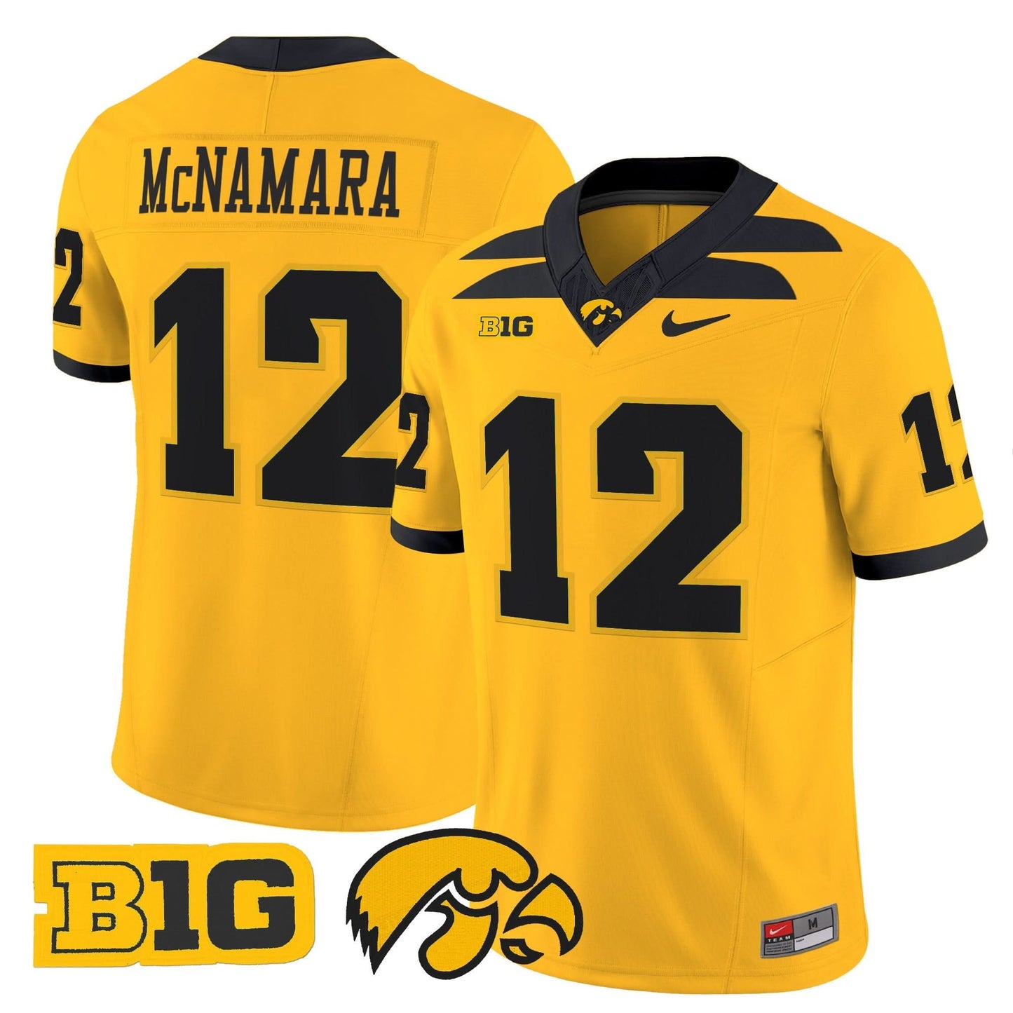 Men's Iowa Hawkeyes 2025 Vapor Limited Jersey - All Stitched