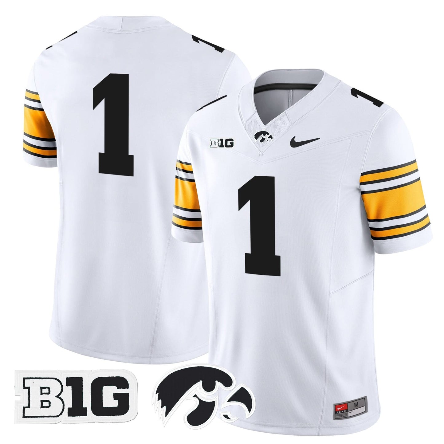Men's Iowa Hawkeyes 2025 Vapor Limited Jersey - All Stitched