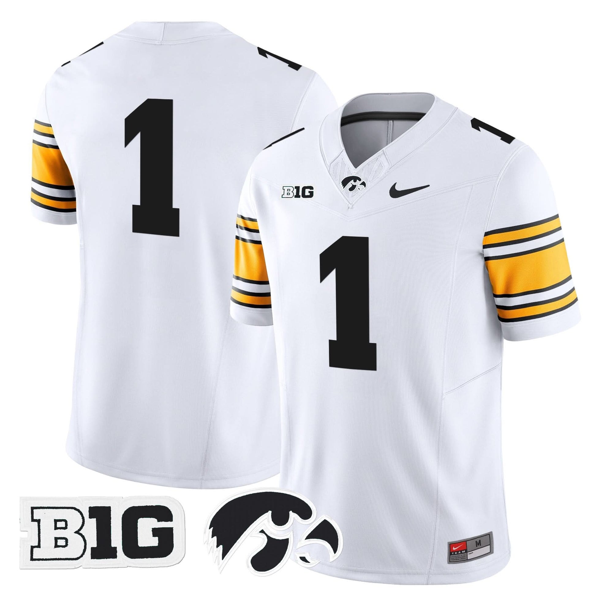 Men's Iowa Hawkeyes 2025 Vapor Limited Jersey - All Stitched