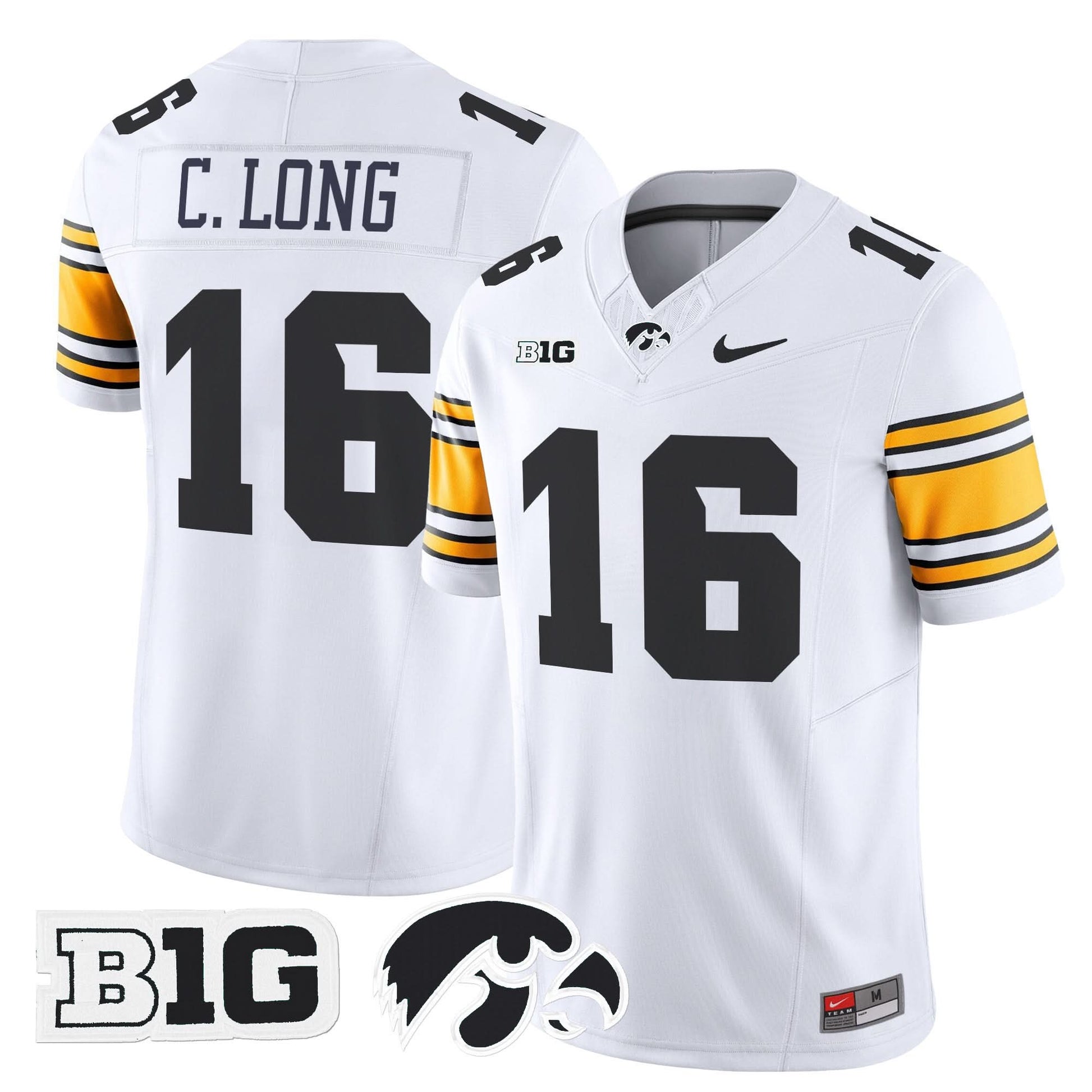 Men's Iowa Hawkeyes 2025 Vapor Limited Jersey - All Stitched