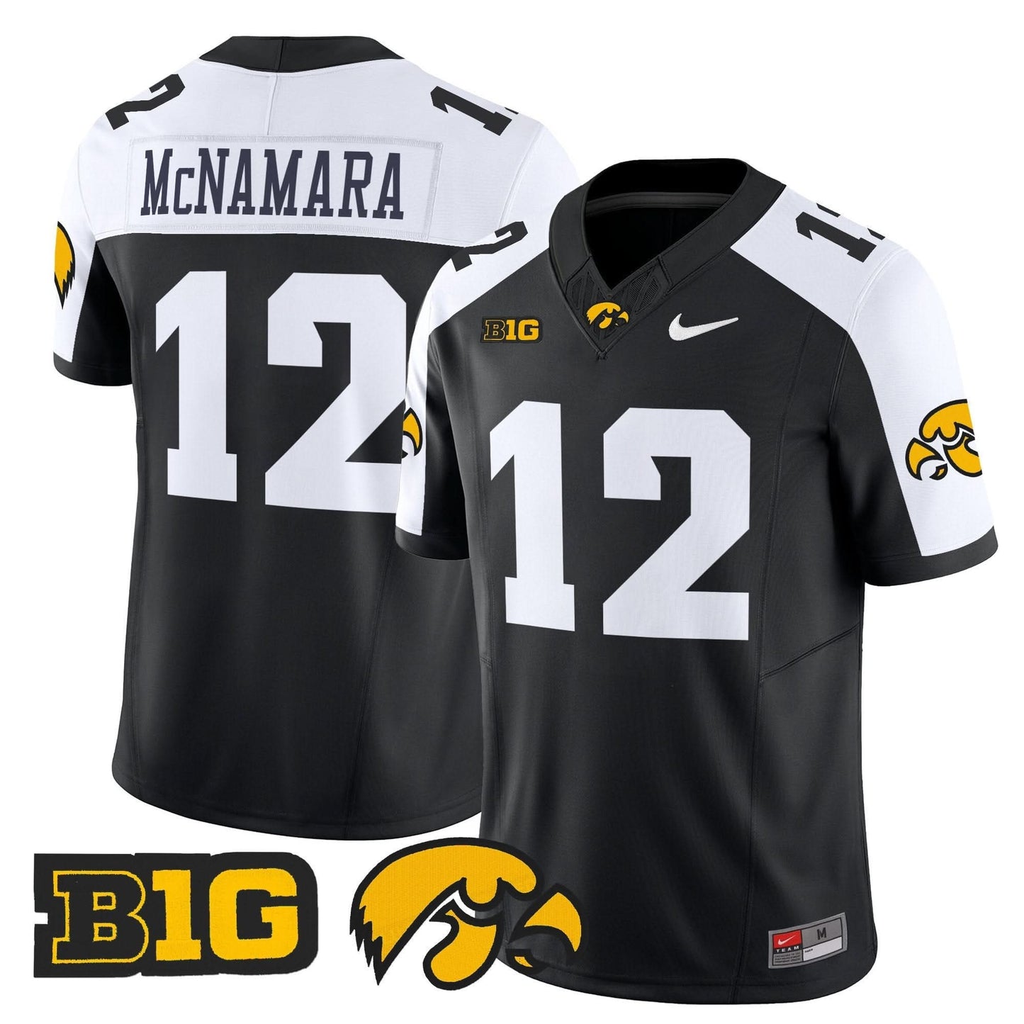 Men's Iowa Hawkeyes 2025 Vapor Limited Jersey - All Stitched