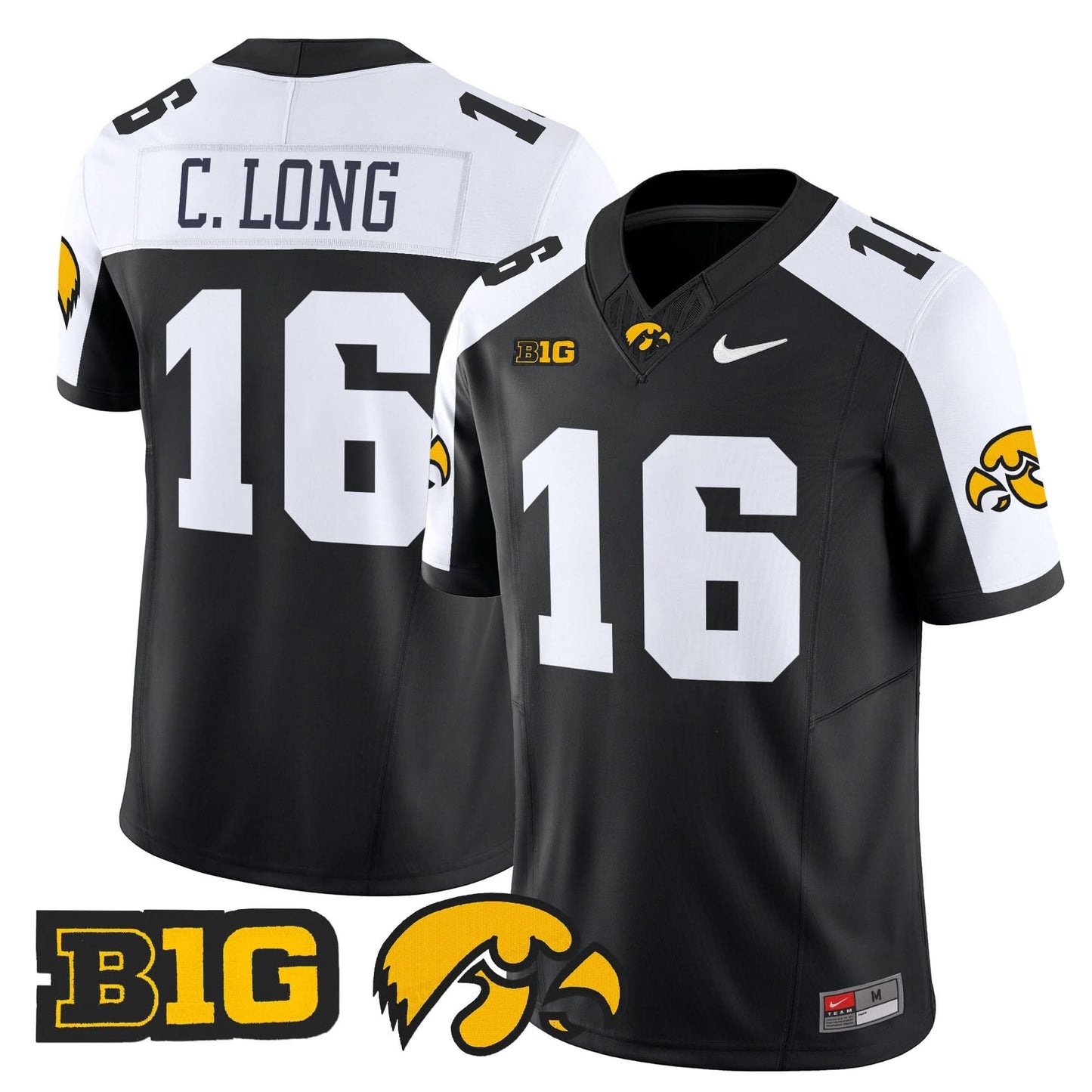 Men's Iowa Hawkeyes 2025 Vapor Limited Jersey - All Stitched