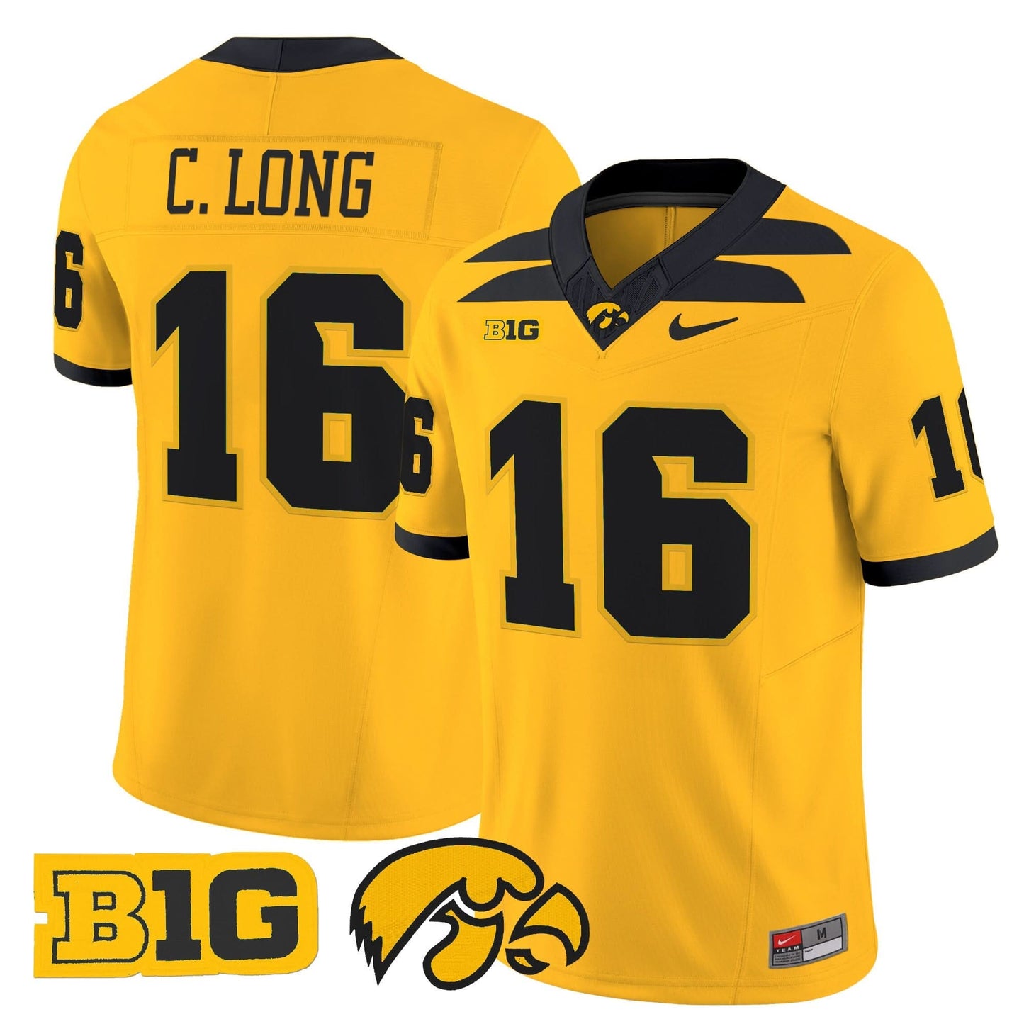 Men's Iowa Hawkeyes 2025 Vapor Limited Jersey - All Stitched