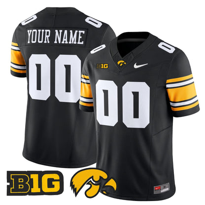 Iowa Hawkeyes 2025 Vapor Limited Custom Jersey - All Stitched