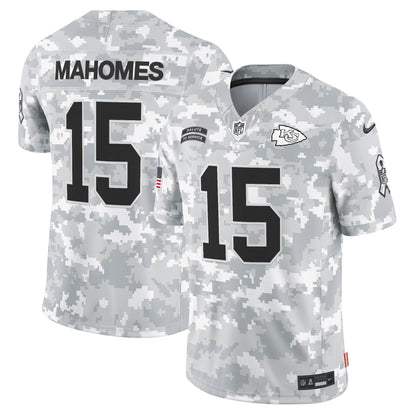 Kansas City Chiefs 2024 Salute to Service Vapor Limited Jersey - All stitched