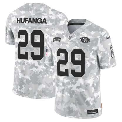 49ers 2024 Salute to Service Vapor Limited Jersey - All stitched