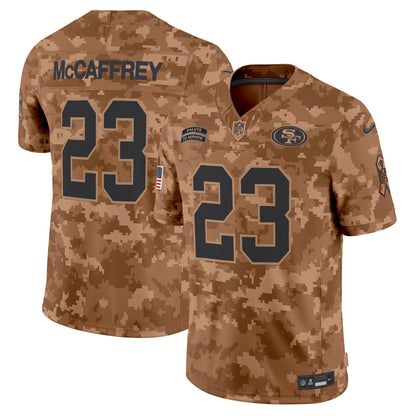 49ers 2024 Salute to Service Vapor Limited Jersey - All stitched