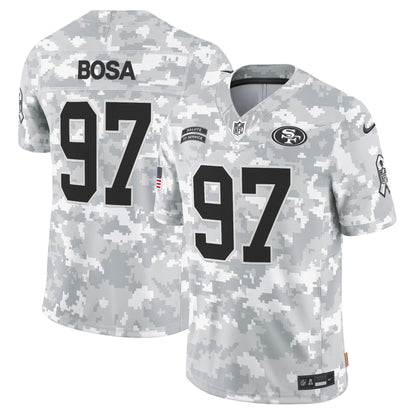 49ers 2024 Salute to Service Vapor Limited Jersey - All stitched