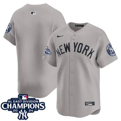 Yankees 2024 AL East Champions Jersey - All Stitched