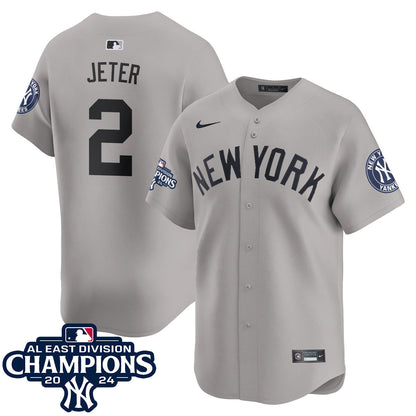 Yankees 2024 AL East Champions Jersey - All Stitched